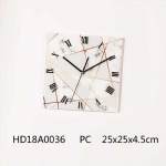 Square Glass Clock